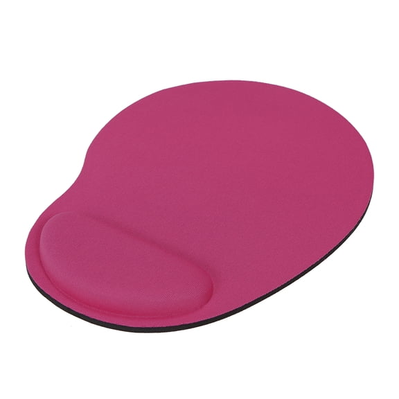 Tapis de Souris Confortable avec Repose-Poignet pour PC Portable (Rose)