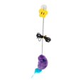 thumbnail image 1 of Tachiuwa Door Hanging Mouse Cat Toy Door Frame Interactive Toy for Kitty Play Chasing Violet, 1 of 9