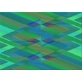 thumbnail image 1 of Ahgly Tapis Rectangulaire Lavable en Machine Intérieur Vert Printemps Transitionnel, 2 Pieds x 3 Pieds, 1 of 7