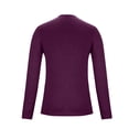 thumbnail image 3 of Jalioing Men's Crew Neck Sweaters Casual Basic Long Sleeve Pullover Sweater Fall Winter Solid Color Knit Shirts, 3 of 5