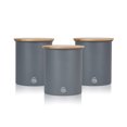 thumbnail image 1 of Swan Nordic Ensemble de 3 Contenants - Gris, 1 of 5