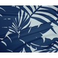 thumbnail image 5 of oneOone Polyester Spandex Blue Fabric Leaves Craft Projects Decor Fabric Printed By The Yard 56 Inch Wide, 5 of 5