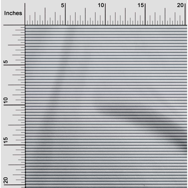 oneOone Cotton Silk Fabric Horizontal Stripe Decor Fabric Printed BTY 42 Inch Wide