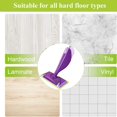 thumbnail image 2 of X-Large Dust Mop Refill for  Sweeper XL Mop - 4 Pack Washable & Reusable  Microfiber Mop Pad Refills for Wet & Dry Hard-Floor Cleaning, 2 of 5
