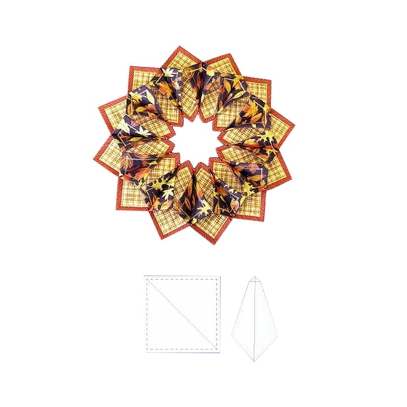 Clearance! Fabric Wreath Template Set Fabric Wreath Template Set Acrylic Template Deal of The Day Sales Today Clearance #48