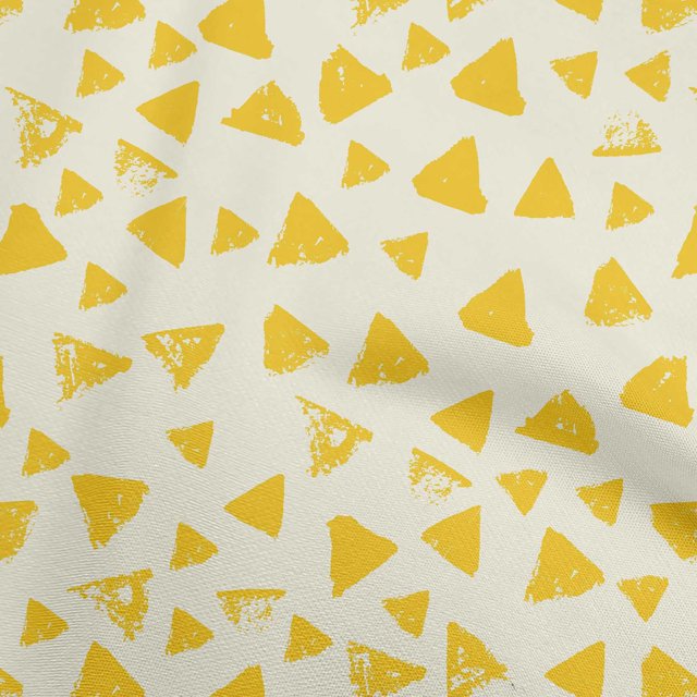 oneOone Velvet Yellow Fabric Geometric Sewing Craft Projects Fabric Prints By Yard 58 Inch Wide