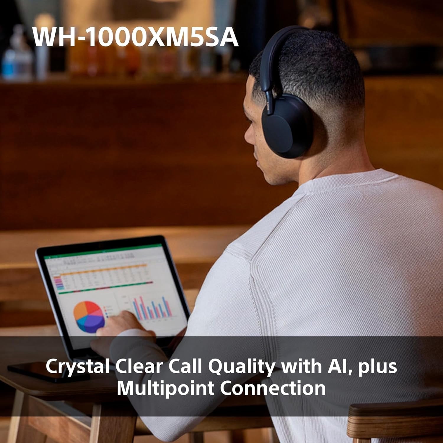 Sony WH-1000XM5SA Premium Noise Cancelling Wireless Over-Ear