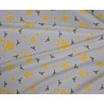 thumbnail image 4 of oneOone Polyester Lycra Fabric Honeycomb & Honey Bee Insect Printed Craft Fabric BTY 56 Inch Wide, 4 of 4