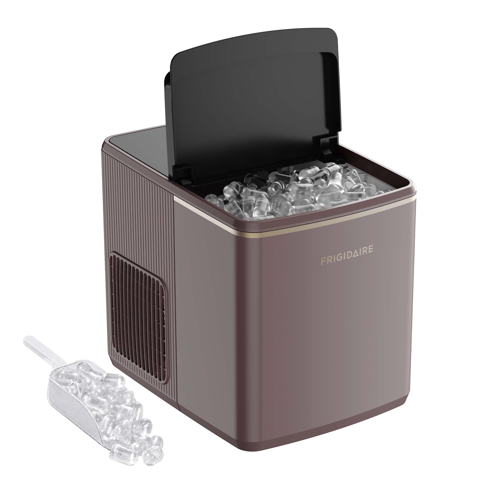 Machine à glaçons de comptoir Frigidaire 11,8 kg (26 lb), portable, avec commandes tactiles, mauve