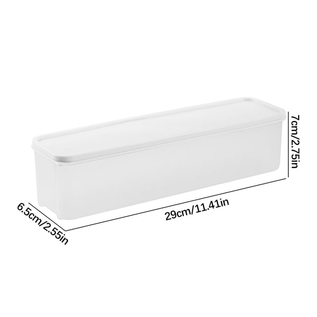 Bigersell Clear Containers for Organizing Deals Durable Pasta Storage Containers for Pantry Rectangular Shape Reusable Organizer Containers Plastic Food Containers