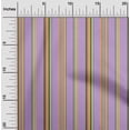 thumbnail image 1 of oneOone Cotton Cambric Fabric Multicolor Stripe Decor Fabric Printed BTY 56 Inch Wide, 1 of 1