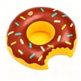 thumbnail image 2 of Kadlawus Donut Pool Inflatable Beverage Cooler for Summer Parties, Plastic Drink Float Holder, Ice Bucket for Poolside Decorations, Outdoor Picnic and BBQ Events, 2 of 6
