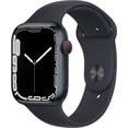 thumbnail image 1 of Pre-Owned Apple Watch Series 7 45MM Midnight - Aluminum Case - Midnight Sport Band Excellent Condition, 1 of 3
