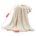 thumbnail image 5 of TIMIFIS Throw Blanket 120*200cm Super Soft Warm Solid Warm Plush Fleece Blanket Throw Rug Sofa Bedding, 5 of 5