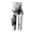 thumbnail image 4 of Pantalon Cargo pour Femmes à Coupe Décontractée par Generic TG, Capris Décontractés Noirs Unis, à Cordon, Raccourcis, Légers, 1 Unité, 4 of 5