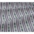 thumbnail image 5 of oneOone Viscose Chiffon Fabric Leaves & Floral Block Printed Fabric 1 Yard 42 Inch Wide, 5 of 5