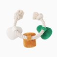 thumbnail image 4 of Hugsmart Toast and Egg Dog Rope and Tug Toy, 4 of 7