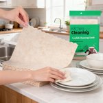 Pantoufle de cuisine en microfibre, Dégraissant Absorbant Mesh Dishrag, Nettoyant à sec rapide réutilisable pour le ménage, 10-Pack pour le lavage de vaisselle et l'essuyage de surface