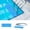 Bleu60327, variante sur Tapis d'Échelle de Piscine / Coussin Protecteur Antidérapant pour Échelle de Piscine en Bleu / Matériau PVC Durable / Tailles : 60x23cm, 90x23cm, 90x40cm / Empêche les Dommages au Doublure de Piscine / Facile à Ranger et à Utiliser