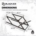 thumbnail image 4 of Black Ice Support de Levage Manuel pour Motoneige 700 lb et Cric, Hauteur de Levage 25 Pouces, Design Pliant, 4 of 10