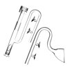 thumbnail image 1 of Yingyy Clear Aquarium Lily Pipe Inflow Outflow surface skimmer filter Aquatic Skimmer Water Tank Filter 17mm, 1 of 8