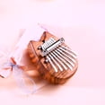 thumbnail image 4 of Wdhugt 8 Key Kalimba Thumb Piano Mini Musical Instrument With Wooden Body And Stainless Steel Keys Portable Gift For Kids And Beginners, 4 of 8