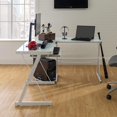 thumbnail image 3 of Bureau de Jeu d'Angle en Forme de L avec Plateau pour Clavier d'Ordinateur, 3 of 7