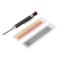 thumbnail image 2 of Carpenter Pencil Set  Mechanical Carpenter Pencils Set Deep Hole Solid Carpenter Pencil Marker Marking Tools For   Mechanical Pencils, 2 of 8