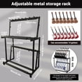 Slide Films Display Rack TROPOW Multi Guitar Stand – 14 Holder Folding Double-Layer Adjustable ...