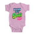 thumbnail image 1 of Baby "Kiss My Sass" Bodysuit - Pink - 12M, 1 of 1