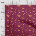 thumbnail image 1 of oneOone Cotton Cambric Fabric Honeycomb & Honey Bee Insect Printed Fabric 1 Yard 56 Inch Wide, 1 of 1