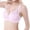 Pink, variant on Clearance!HomeGardon Lace Push Up Bras for Women Solid Color Gathering Camisole Back Buckle Breathable Underwear Adjustable Shoulder Straps Everyday Bras
