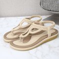 thumbnail image 4 of Kcodviy pour Femmes Chaussures Sandales Femmes Sandale Compensées Chaussures pour Femmes Sandales Sandales à Plateforme Femmes Boucle Été Sangle Sandales en Corde pour Femmes Sandales, 4 of 7