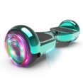 thumbnail image 1 of Hoverboard Bluetooth pour Enfants, Trottinette Auto-Équilibrée Couleur Araignée et Couleur Chrome avec Haut-Parleur Sans Fil Intégré et Roues Lumineuses, 1 of 5