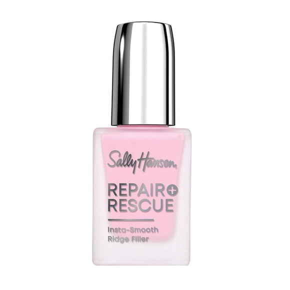 Sally Hansen - Repair + Rescue Insta-Smooth Ridge Filler, Formulated with Hyaluronic Acid, Self-Leveling Primer, Nail Polish Base Coat