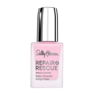 Sally Hansen - Repair + Rescue Insta-Smooth Ridge Filler, Formulated with Hyaluronic Acid, Self-Leveling Primer, Nail Polish Base Coat