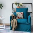 thumbnail image 3 of Throw Pillowcase 20x20 Decorative "He is Risen" Square Pillowcases Linen Cushion Cover with Zipper Closure for Sofa Couch Bed and Car, 3 of 6