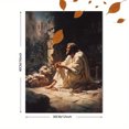 thumbnail image 3 of Religious Jesus Prayer Canvas Wall Art 15.75x11.81 Inches, 3 of 8