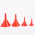 thumbnail image 1 of Oleegame 1PC 4Pcs Liquid Use Red Plastic Funnel Plastic Mouth Plastic Oiling Size Funnel Oil Plastic Funnel Red, 1 of 4