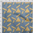thumbnail image 3 of oneOone Coton Tissu Cambier Rectangle & Triangle Géométrique Tissu Imprimé par la Cour 56 Pouces de Large, 3 of 4