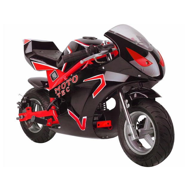 Gas Pocket Bike Gt 49cc 2-stroke Red