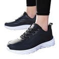 thumbnail image 3 of DXOUPM Chaussures de Course pour Hommes en Cuir à Imprimé Espadrilles Mode Légères Sport Gym Tennis, 3 of 4