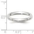thumbnail image 4 of Bracelet Confort-Fit 3mm en Or Blanc 14K, 4 of 4