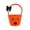 B, variant on Woven Pumpkin Halloween Candy Storage Basket Lightweight Portable Rope Material for Trick or Treat Party Home Halloween Decoration