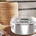 thumbnail image 4 of Cooking Utensils Product Title Stainless Steel Pan with Lid and Handle Large Capacity Round Cake Baking Maker for Cheese Cake Chocolate Cupcake Versatile Cooking Utensils for Kitchen, 4 of 5