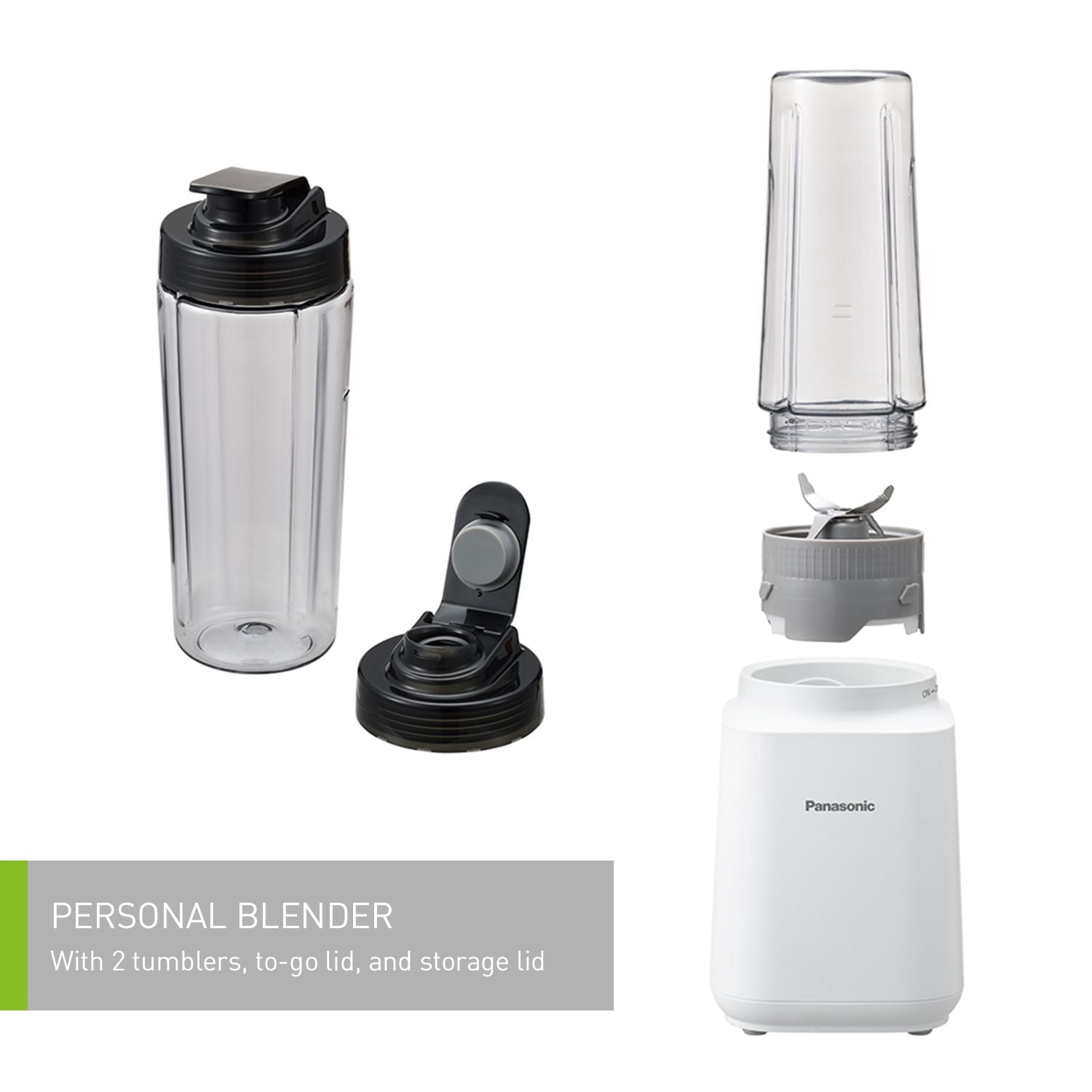 Panasonic MXXP103 Tumbler Blender, BPA-Free, White