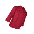 thumbnail image 2 of Unisex Chef Jackets Coat Long Sleeves Shirt Kitchen Uniforms Red XL, 2 of 9