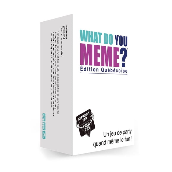 What Do You Meme? Édition Québécoise - French Board Game