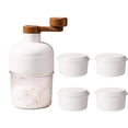 thumbnail image 2 of Hand Crank Ice Crusher - Manual Shaved Ice Maker for Slushies, Cocktails & Snow Cones - Portable Non-Electric Kitchen & Outdoor Use, 2 of 9