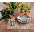 thumbnail image 2 of Saro Lifestyle 217.RU1454B 54 in. Shimmering Woven Nubby Water Hyacinth Table Runner, Rust, 2 of 4